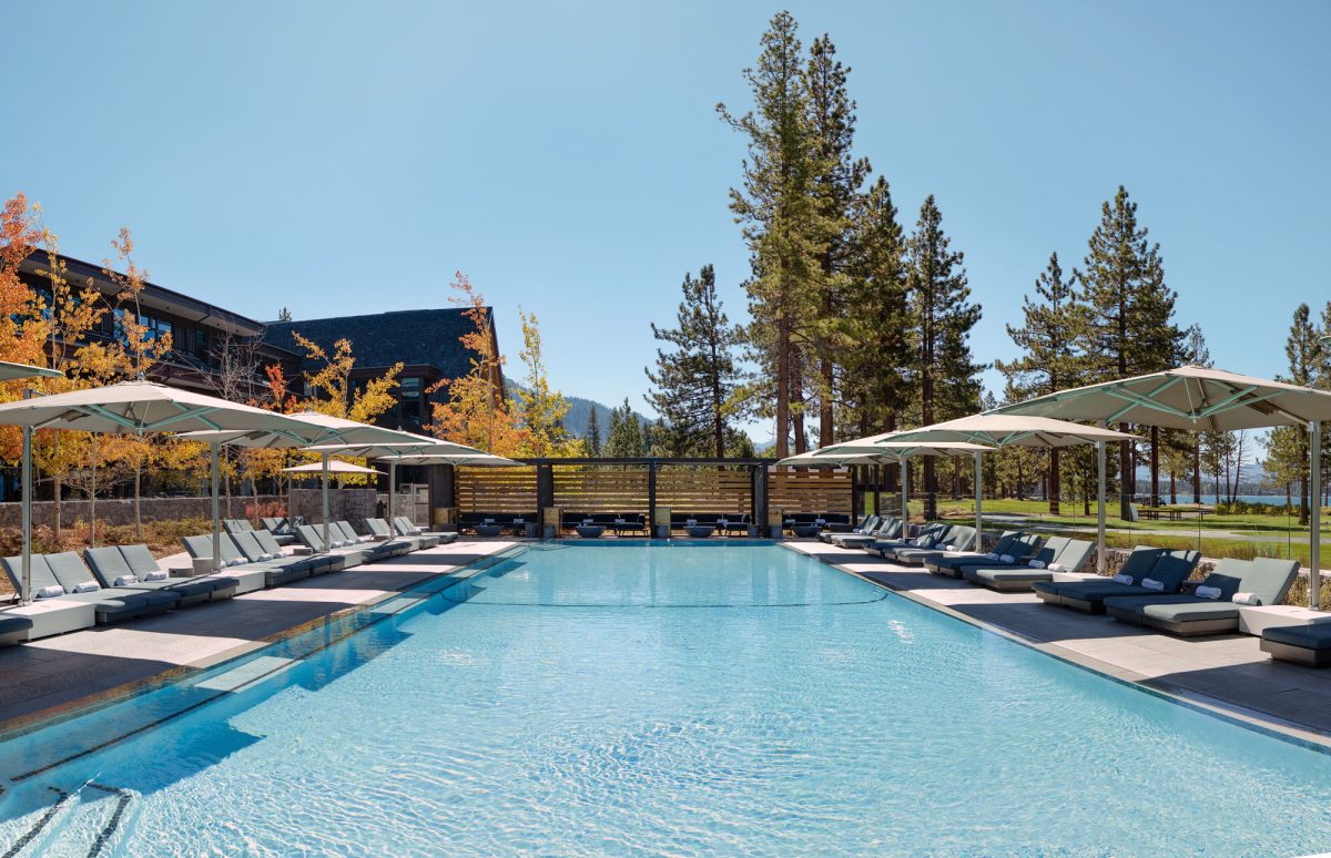 Pool Cabanas Edgewood Tahoe Resort