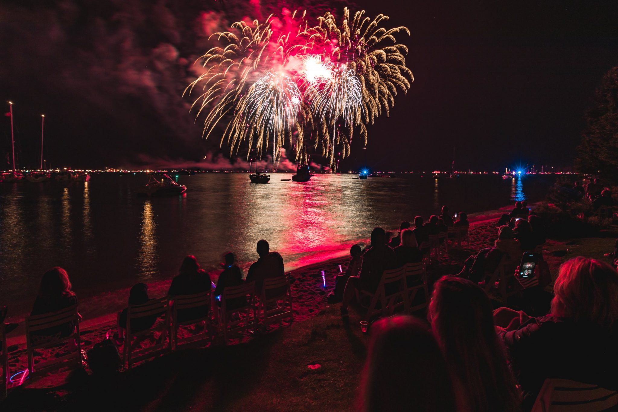 Lights on the Lake Fireworks Edgewood Tahoe Resort