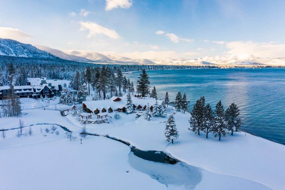 Edgewood Tahoe in winter